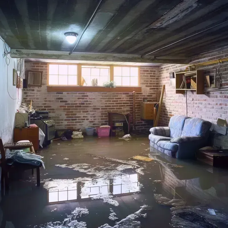 Flooded Basement Cleanup in Okfuskee County, OK